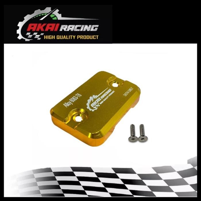 COVER TUTUP MASTER REM ATAS VARIASI MOTOR PCX 150/ADV 150/SONIC 150 R - Gold