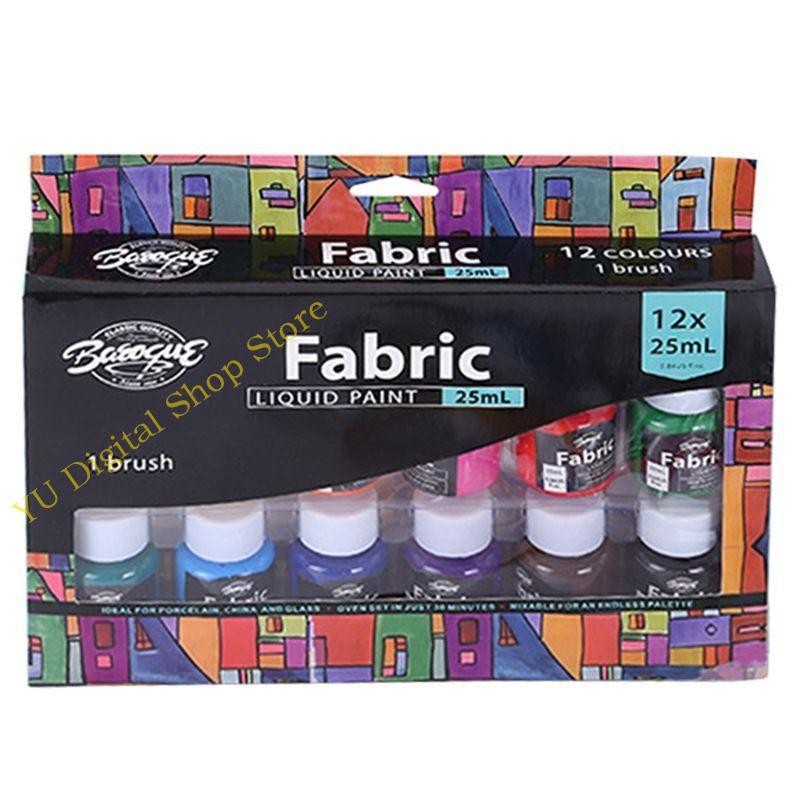 

96BA 12pcs Child DIY Graffiti Painting Art Pigments Non Toxic Paints for Photo Album Handmade Art Craft School Project