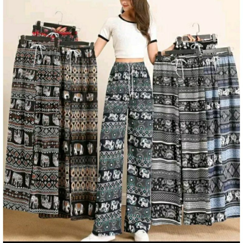 Terlaris kulot gajah Allsize L-XL/kulot gajah Thailand