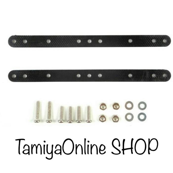 Rep. Tamiya 15495 FRP Reinforcing Plate / Stick 2 mm + Baut Set