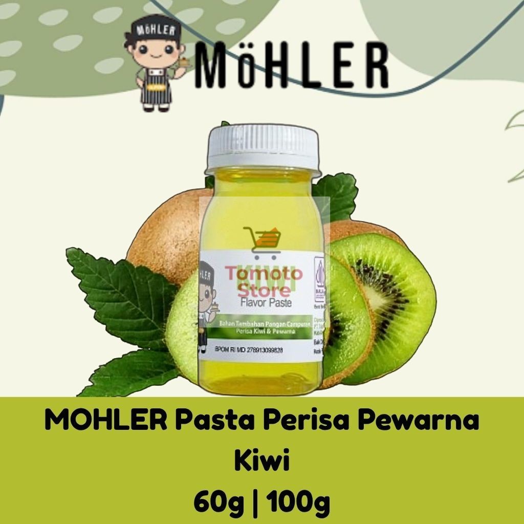 

✨ TOMOTOSTORE ✨ MOHLER Pasta Perisa Pewarna Kiwi
