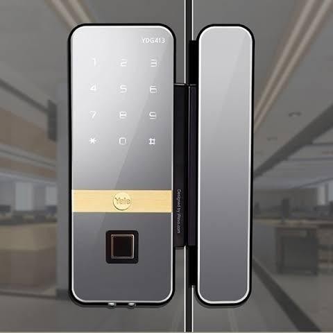 

Yale Digital Door Lock Glass Door / Pintu Kaca YDG 413A SET