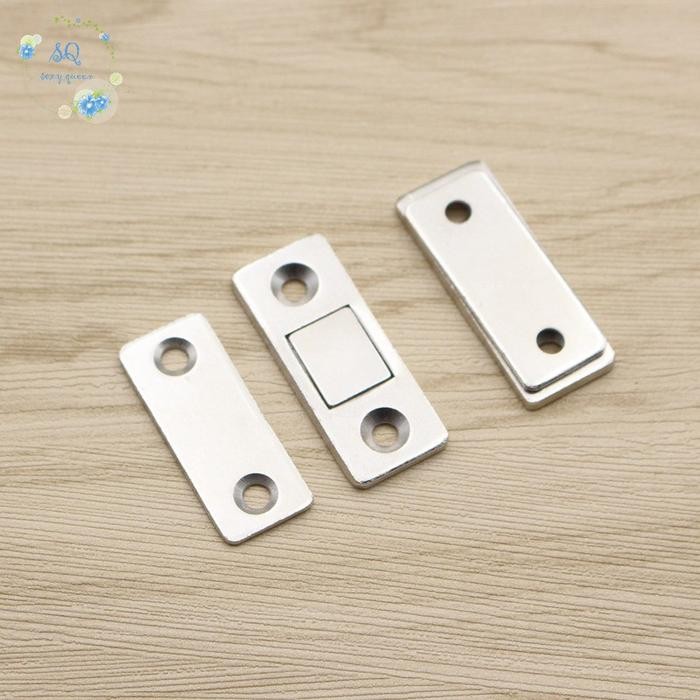 

2Pcs Magnetic Ultra Thin Door Cat Lat for Furniture Cabinet Cupboard