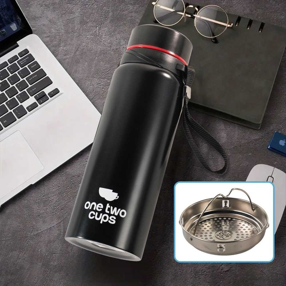 Botol Termos Mini Air Panas Dingin Stainless Steel 800ml / Thermos Wadah Tempat Air Hangat