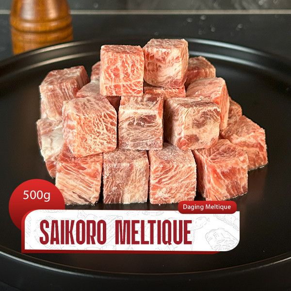

Daging Sapi Premium Saikoro Meltique Frozen Food Halal 500gr AUS - Daily Beef Jakarta Utara