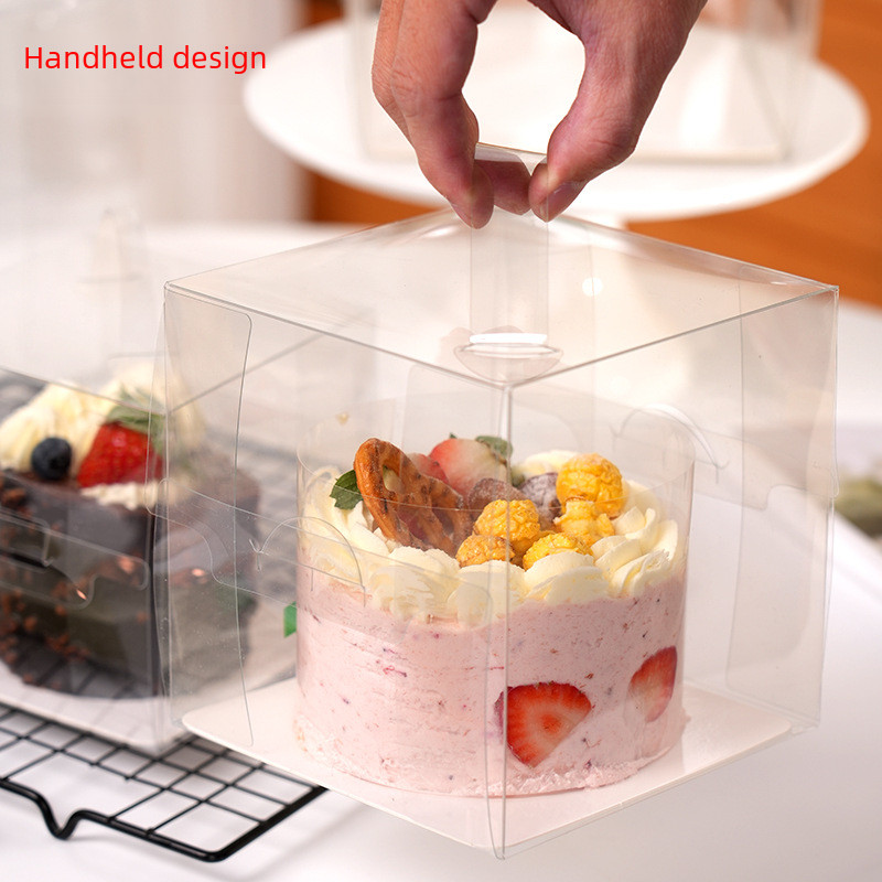 

Kotak Mika Kue Potong Box Mika Transpareant Slice Cake Pancake Box Makanan Kotak Makanan