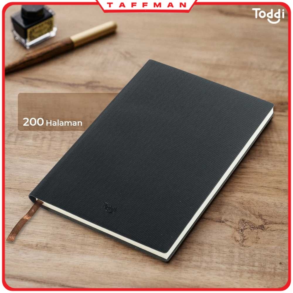 

TM - TODDI Buku Jurnal Leather Notebook Diary 68GSM 200 Halaman Grid - TD100