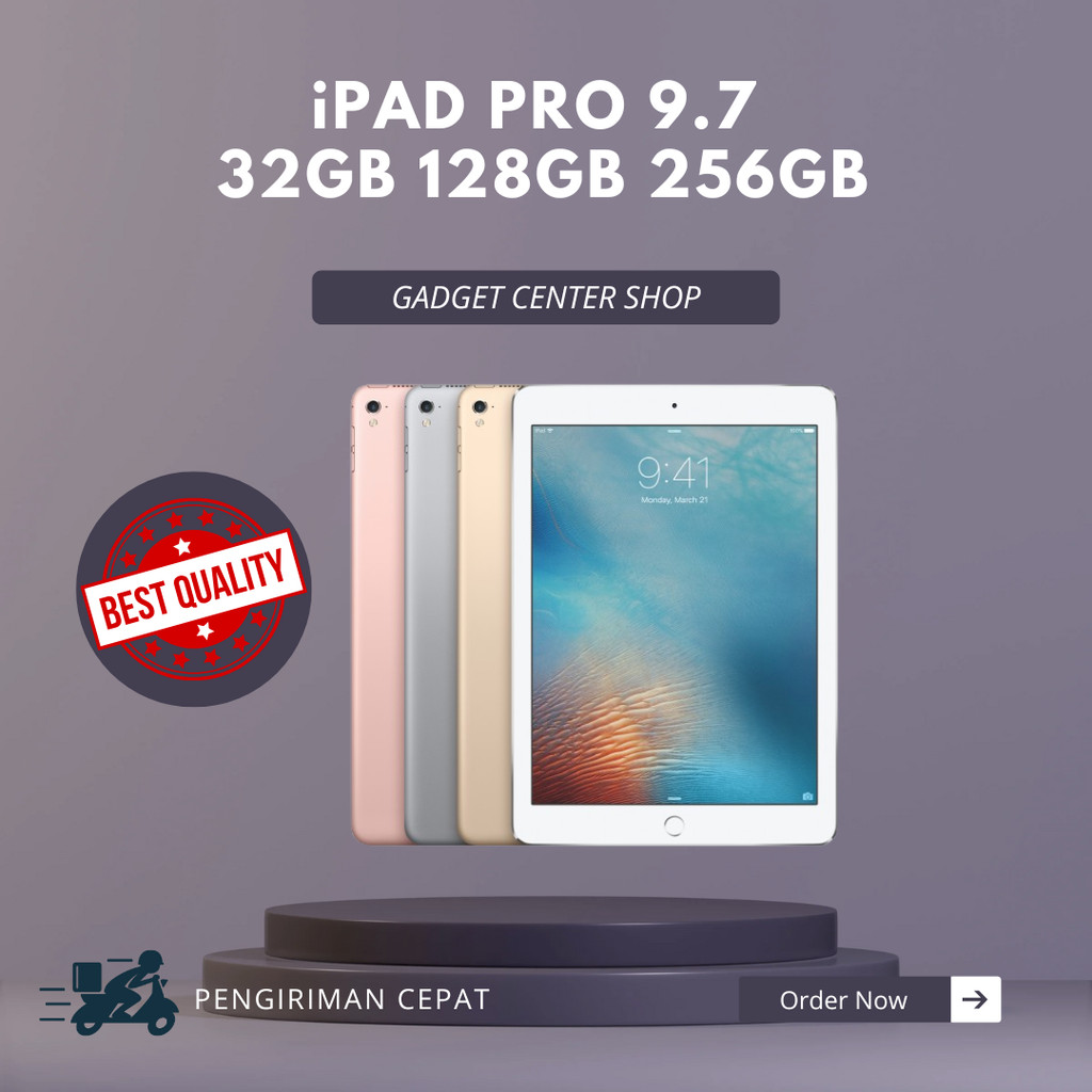 iPad Pro 9.7 2016  inch 32GB 64GB 128GB WIFI ONLY Second Original | GADGET CENTER