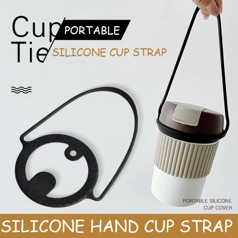 Elastic Wide Mouthed Cup Sleeve COD Apligod Silicone Milk Tea Cup Sleeve Portable Handheld Cup Sleev
