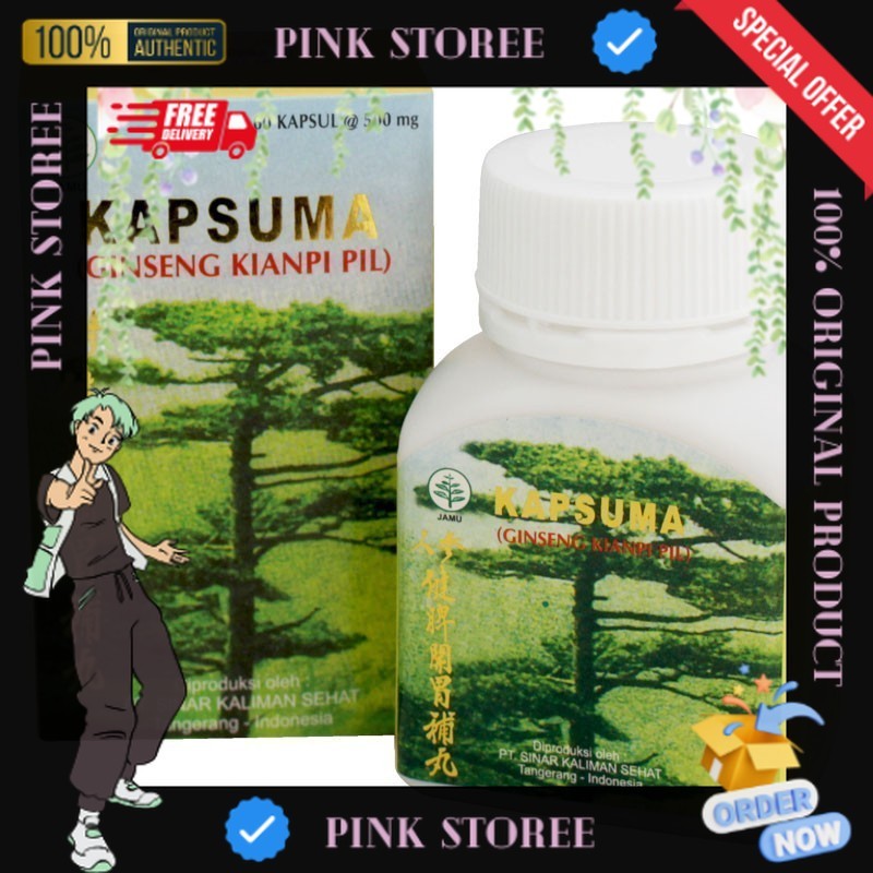 

RECENT SL !!! Promo Extra Gratis Ongkirr kapsuma ShopId - KAPSUMA GINSENG KIANPI KAPSUL PENAMBAH NAFSU MAKAN #Kianpioriginal original produkkianpi 100% Original Produk ~PinkStoree