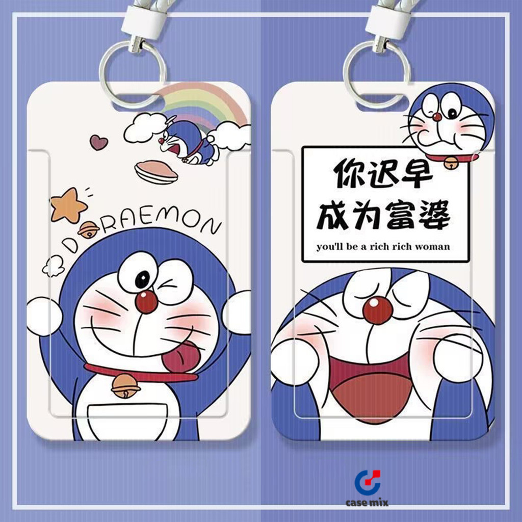 

Case Mix ID Card Holder Motif Kartun Doraemon Korea | Tempat Pelindung Kartu Nama Photocard Sekolah Kantor Photocard Photo Card