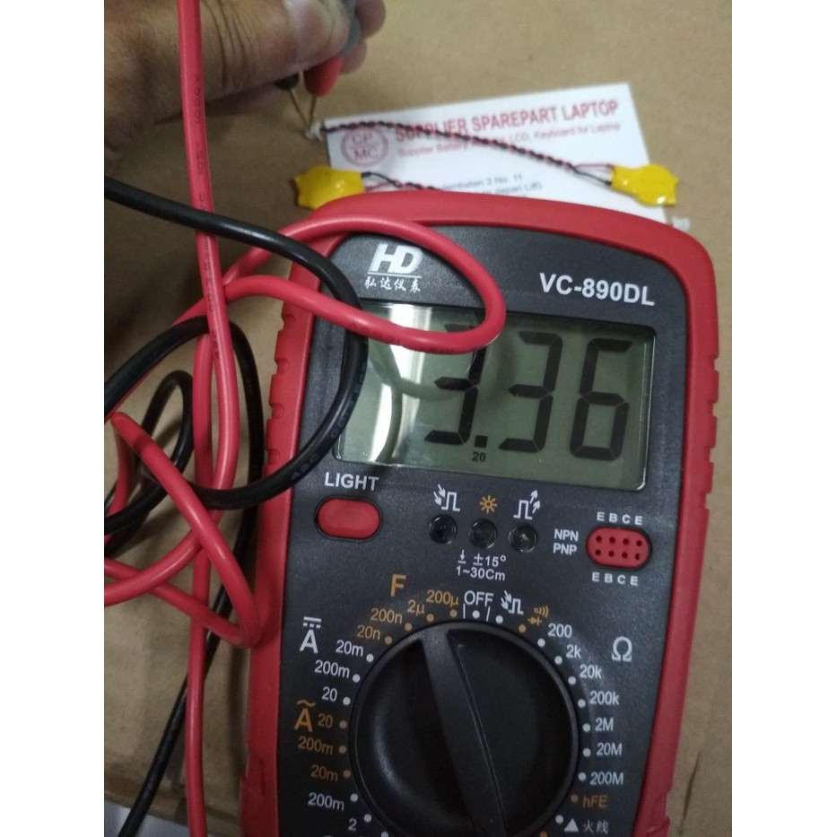 CG9 Baterai Battery Cmos Bios Laptop Notebook Cr1220 Soket Kabel .