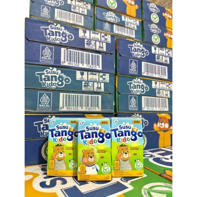 

Susu UHT tango kido 115ml karonan / 1 DUS isi 36 free bubble