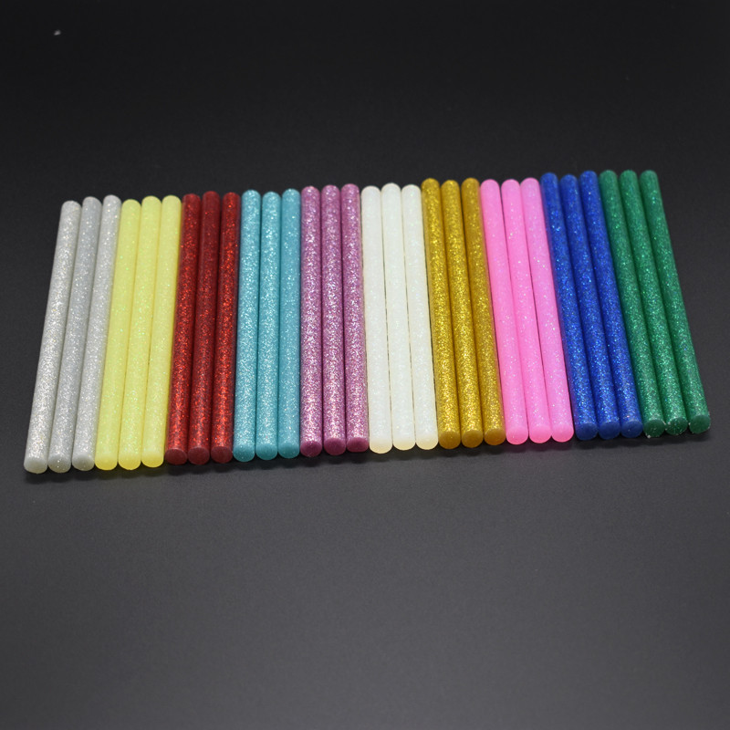 

10pcs Colourful 7mm*100mm Hot Melt Glue Sticks For Glue Gun Craft Phone Case Album Repair Accessories Adhesive 7mm Stick