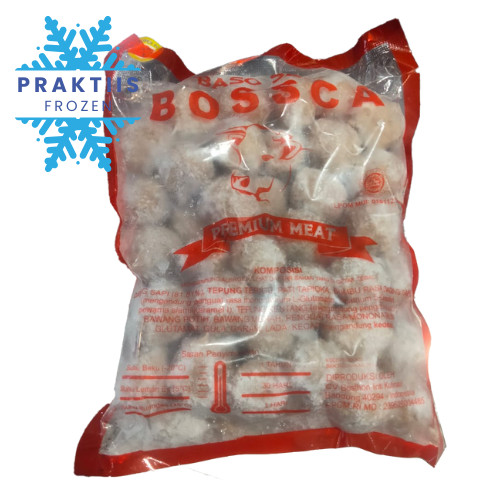 

BOSSCA BAKSO SUPER POLOS 500GR ISI 50/BASO SAPI/FROZEN FOOD