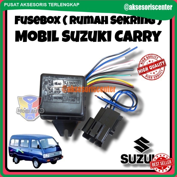 (MAT) PROMO Rumah Sekring Sikring / Fuse Box Untuk Mobil Suzuki Carry Extra 1.0 / ST100