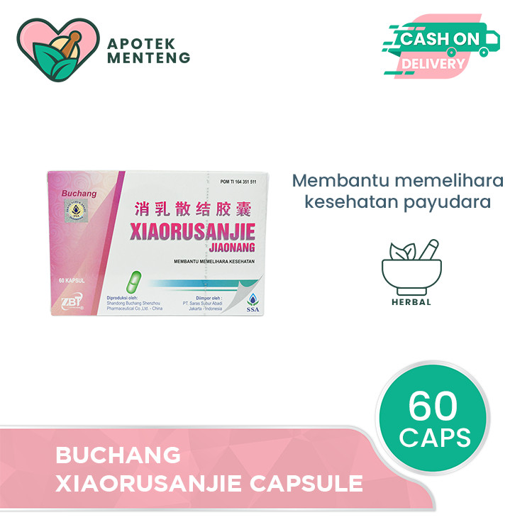 Buchang Xiaoru Sanjie Capsule - Untuk kanker payudara dan mastoplasia