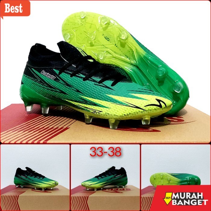 Rekomendasi sepatu anak Sepatu Anak Sepatu Bola Sepatu Bola Anak Adidas Predator 01 - Biru Merah, 35