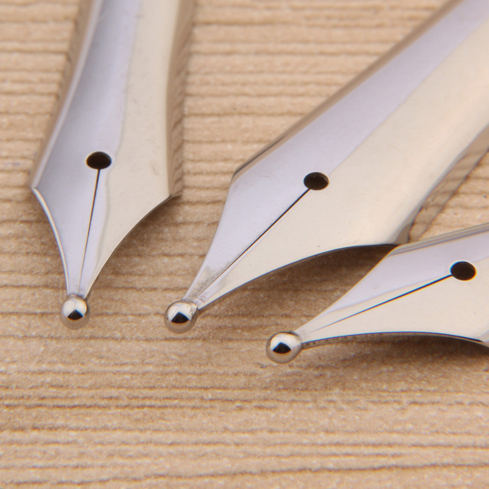 

Manual Polishing 35 Nib Big Grain 1.2mm 1.5mm Standard Fountain Pen Stainless Steel