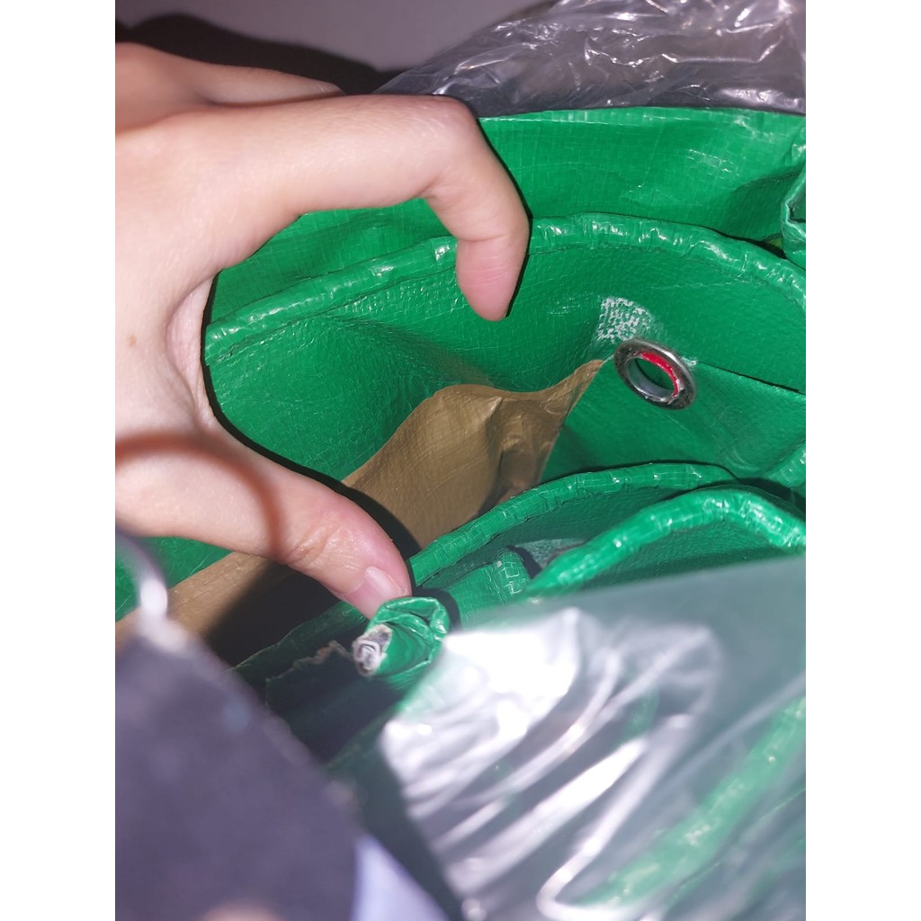 Terpal A20 Hijau Gold Tebal Ukuran 4x6m meter