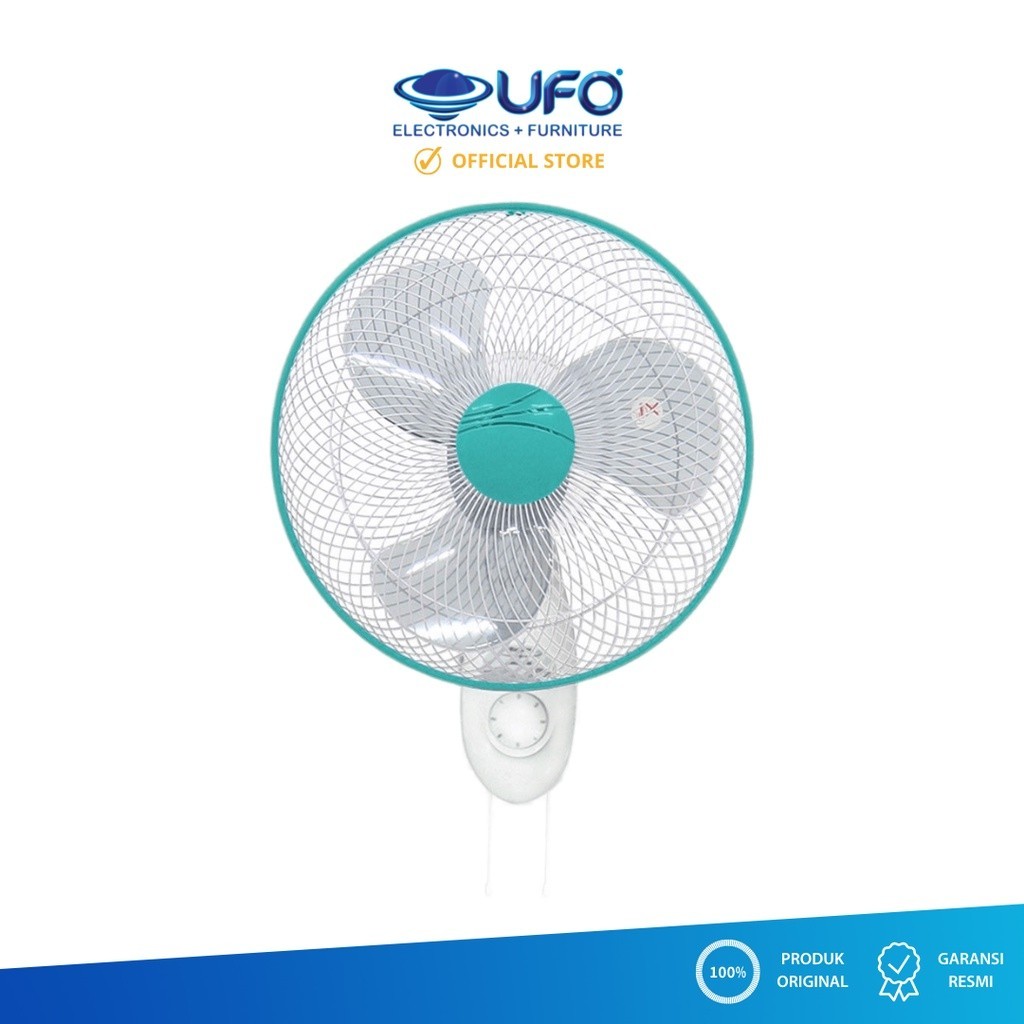 Maspion Kipas Angin | Wall Fan / Dinding | Ukuran 16 Inch | Swing Menggunakan Tali | Motor Kuat 100%