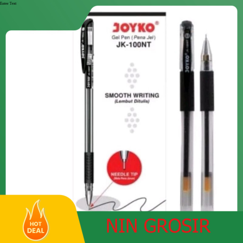 

PULPEN GEL JOYKO-JK 100NT - ISI 12 PCS / PACK