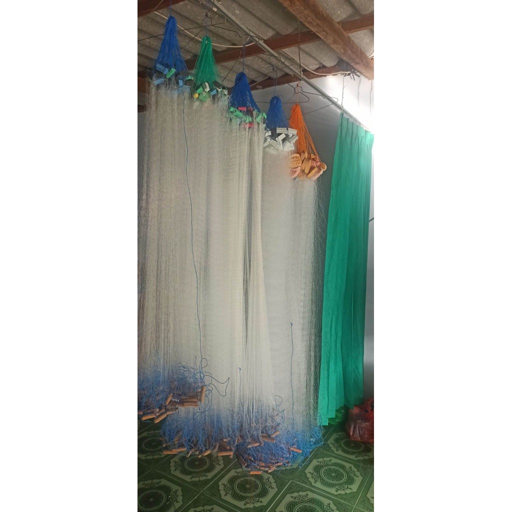 Jaring ikan 2 inci senar 020 Panjang 50 meter