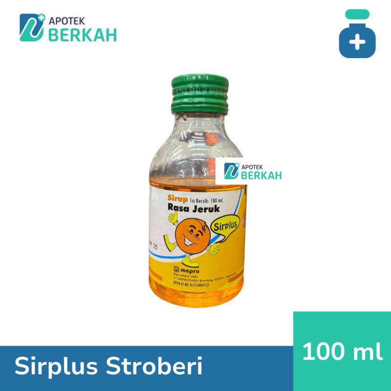 

Sirplus Sirup Jeruk Pemanis Puyer - 100 ml