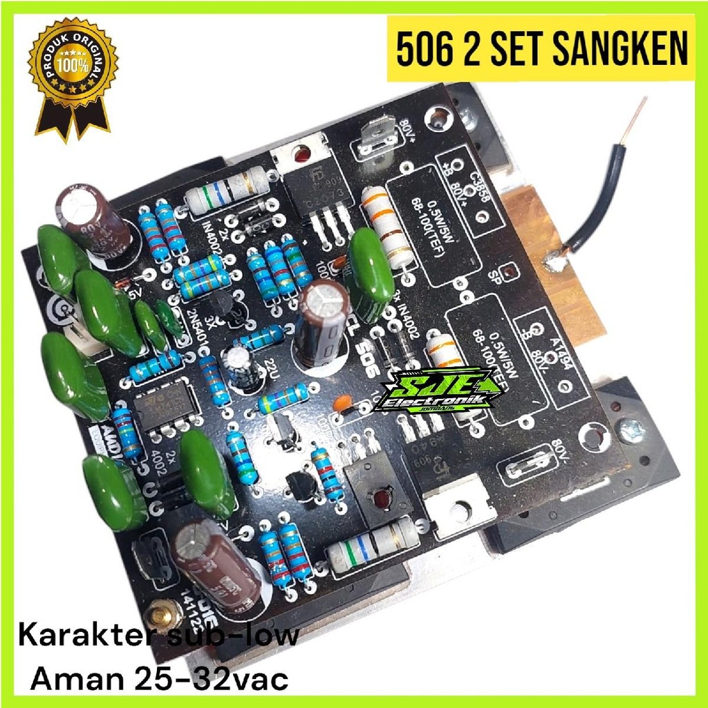 POWER 506 2 SET SANGKET SUB Amplifier