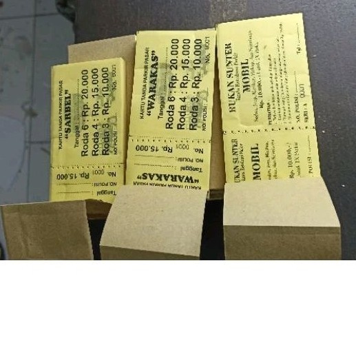 

Cetak KUPON UNDIAN, TIKET MASUK, KARCIS PARKIR ANTI LUNTUR 100% Murah