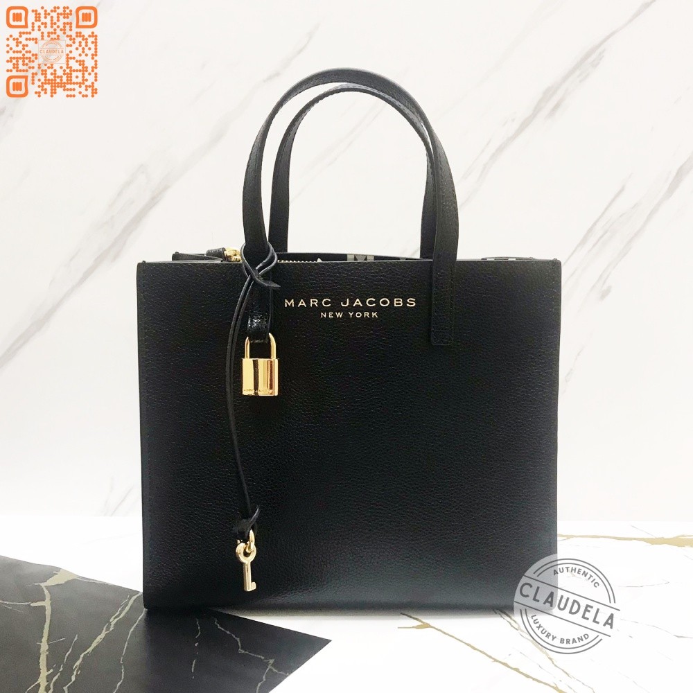 Marc Jacobs Mini Grind Tote Bag in Black