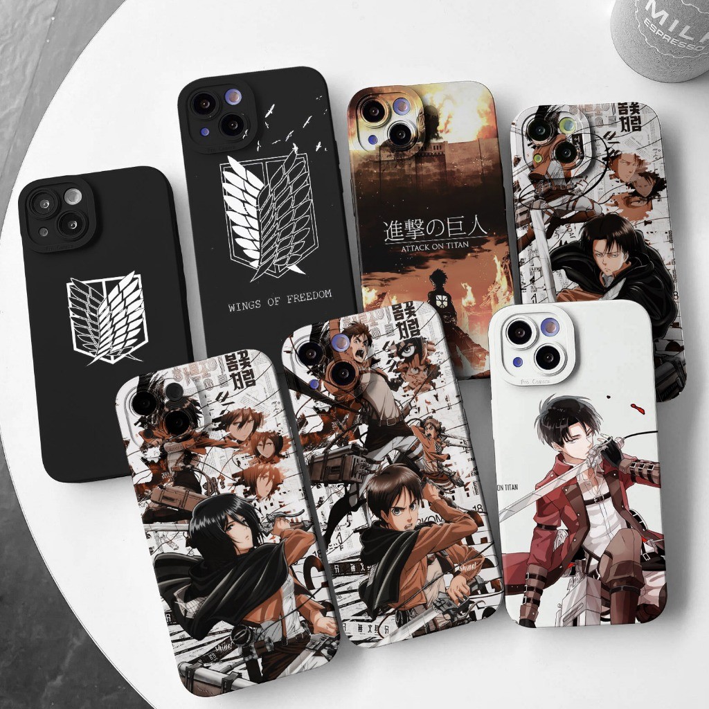 MC02 SOFTCASE SAMSUNG A02 M02 A03S/A02S A03 A03 CORE A04 A04E A04S A05 A05S A10 ANIME ATTACK ON TITA