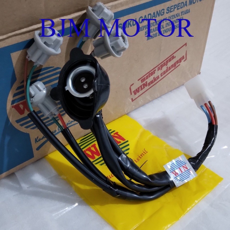 BJM MOTOR - Fitting Lampu Absolute Revo 110 2009 2010 2011 2012 2013 WIN | cop fiting piting peteng 
