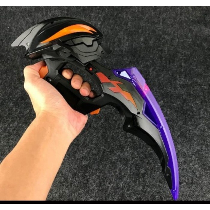 ✔HST.H✔ - READY STOCK ULTRAMAN BELIAROK Z DX WEAPON MAINAN PEDANG ULTRAMAN BELIAL ORB FIGURE