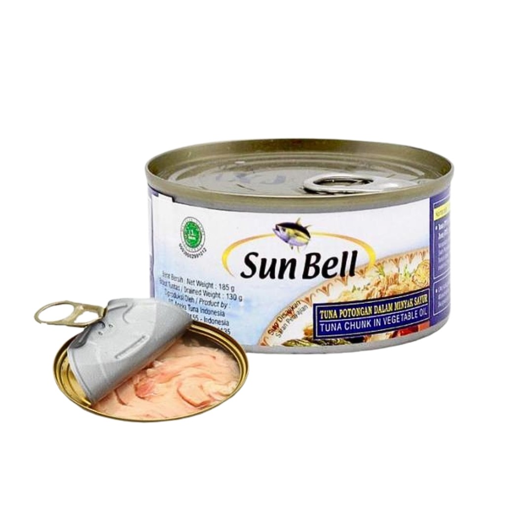 

SunBell Tuna Kaleng Vegetable Oil 185 Gram