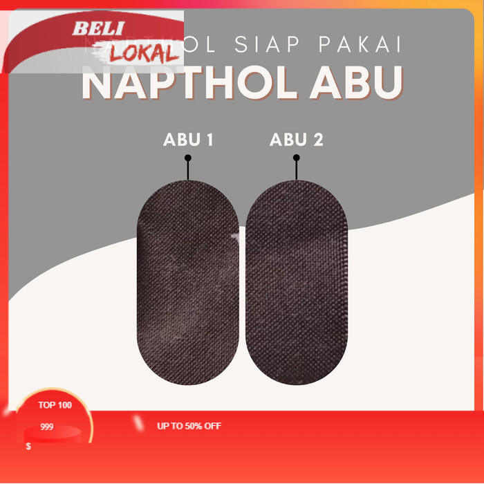 

BUBUK PEWARNA KAIN PEWARNA BATIK / PEWARNA TEKSTIL / NAPTHOL ABU-ABU / GREY - ABU.1