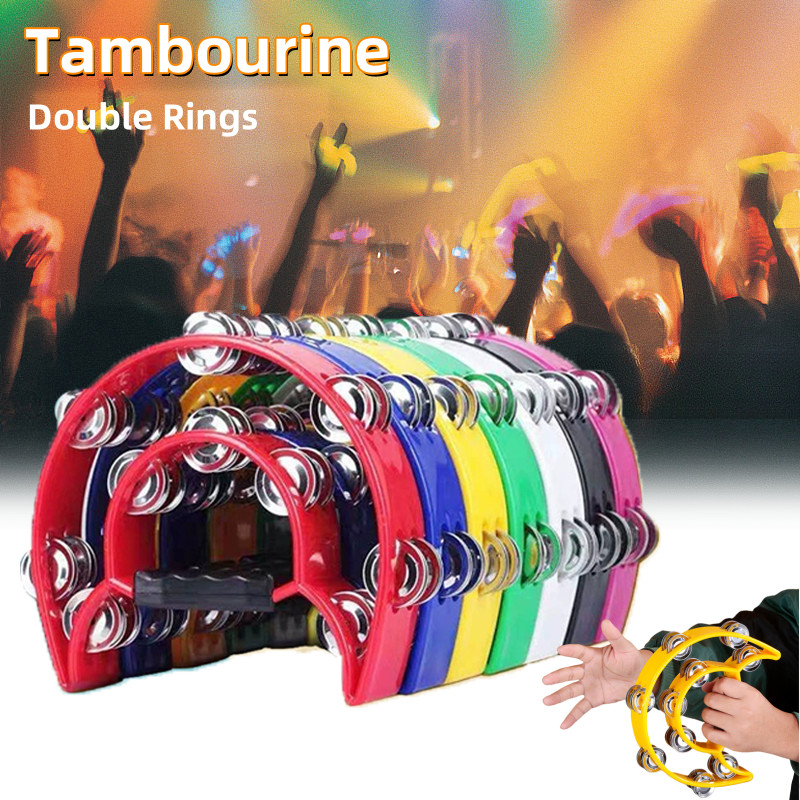 CARAT Tamborin / Tambourin/Tambourine Instrument Alat Musik Tamborin Alat Musik Kecrek Kecrekan