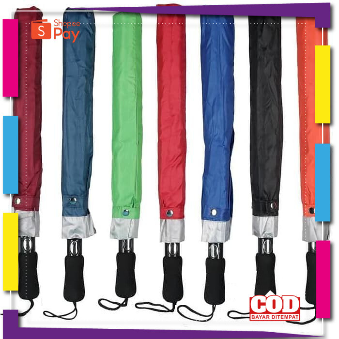 [PREMIUM ORIGINAL] Nagoya Payung Golf Lipat Otomatis+Sarung / Payung Lipat Jumbo / Payung Golf Lipat