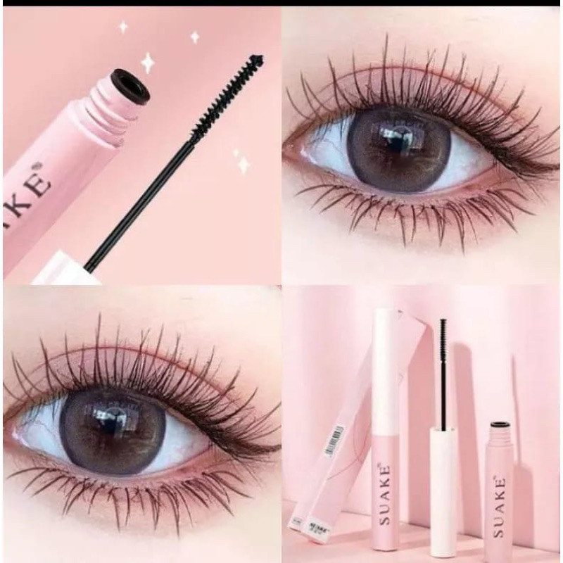 BAGUS ✅COD MEDAN TERMURAH LENTIK MASKARA WATERPROOF LONGLASTING /MASKARA ANTI AIR/BULU MATA MASCARA_