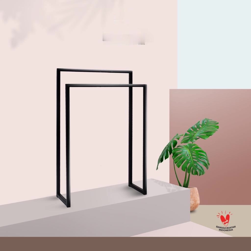 Gantungan Handuk Hanger 2 Dan 3 Tingkat Towel Rack Towel Hanger Material Besi