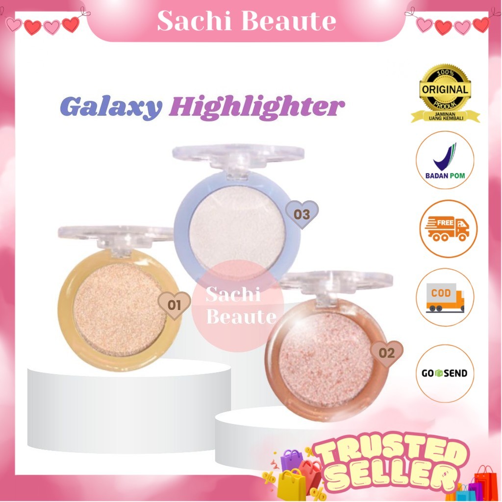 SALSA Galaxy Highlighter – Highlighter | Make Up Douyin Korea | MakeUp | Shimmer