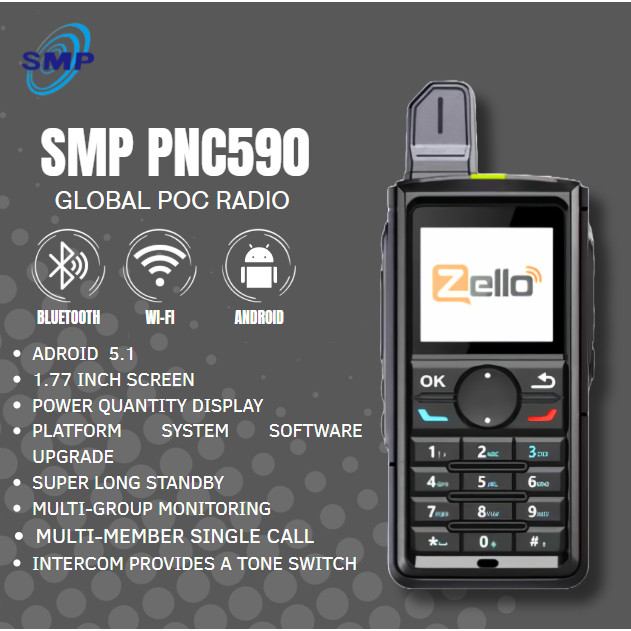 HT POC Radio SMP PNC590 Android Zello Global