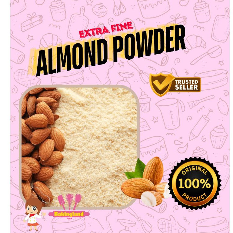 

tepung almond bubuk ground per 1kg