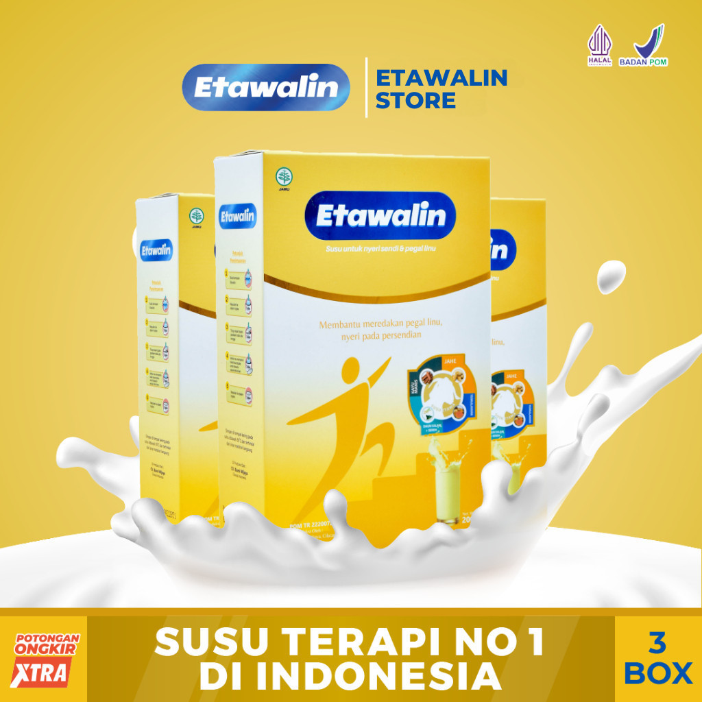 

Etawalin Susu Etawa Tulang Dan Sendi Original 3 Box