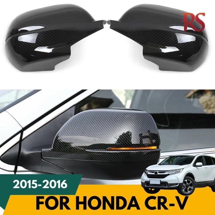 Cover Spion Rearview Mirror Carbon Fiber Honda CRV 2015-2016
