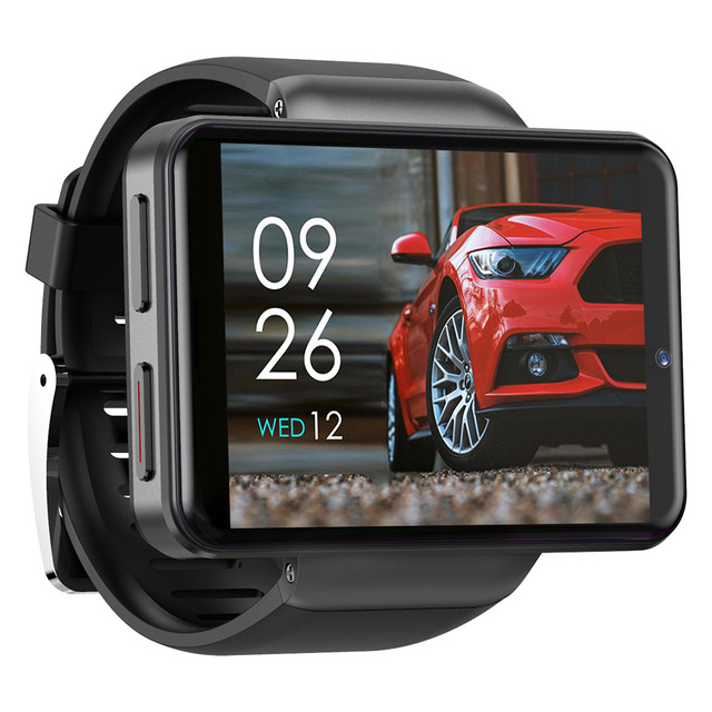2024 FEELING DM100 Smart Watch Men 4G Android Dual Camera 2080mAh Battery Wifi GPS Big Screen Smartw