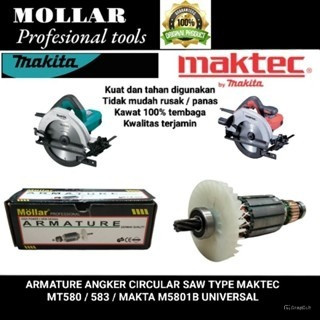mollar armature angker circular Saw 7" type MAKTEC MT580 / MT583 /MAKITA M5801B jaminan asli origina