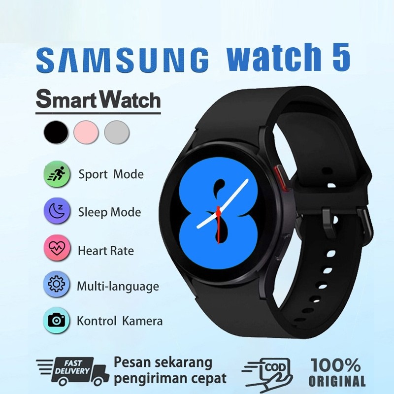 【⭐100% ORI】Smartwatch Galaxy Watch 5 Bluetooth olahraga Jam Pintar IP68 tahan air Jam Tangan Pintar 