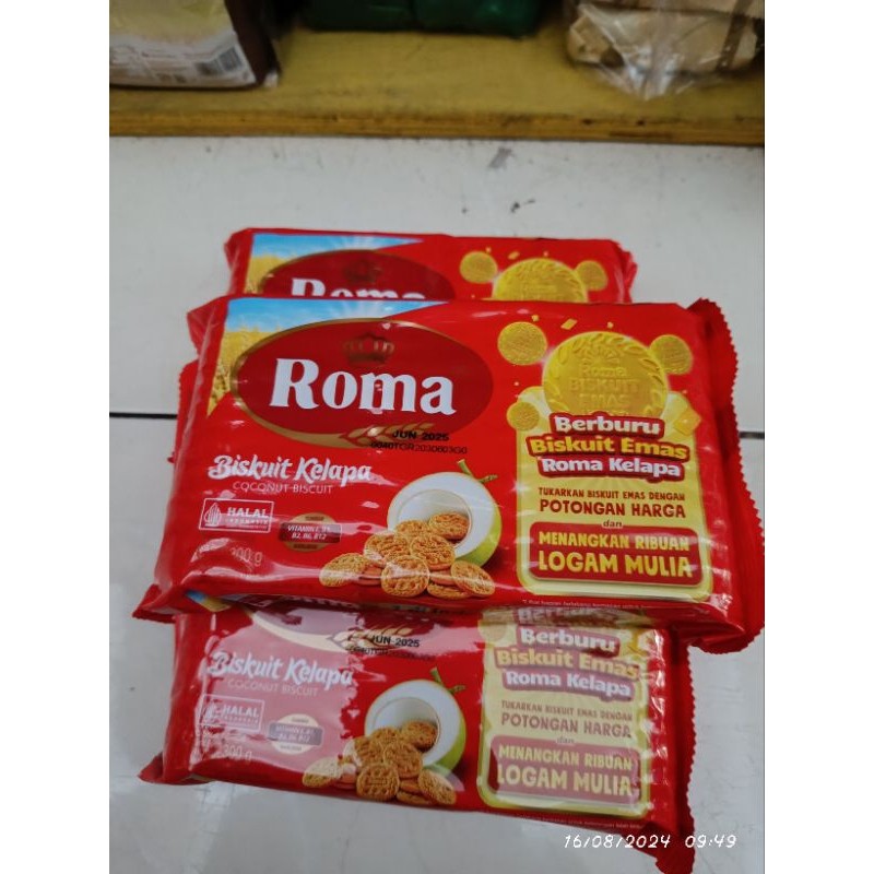 

Biskuit Roma Kelapa