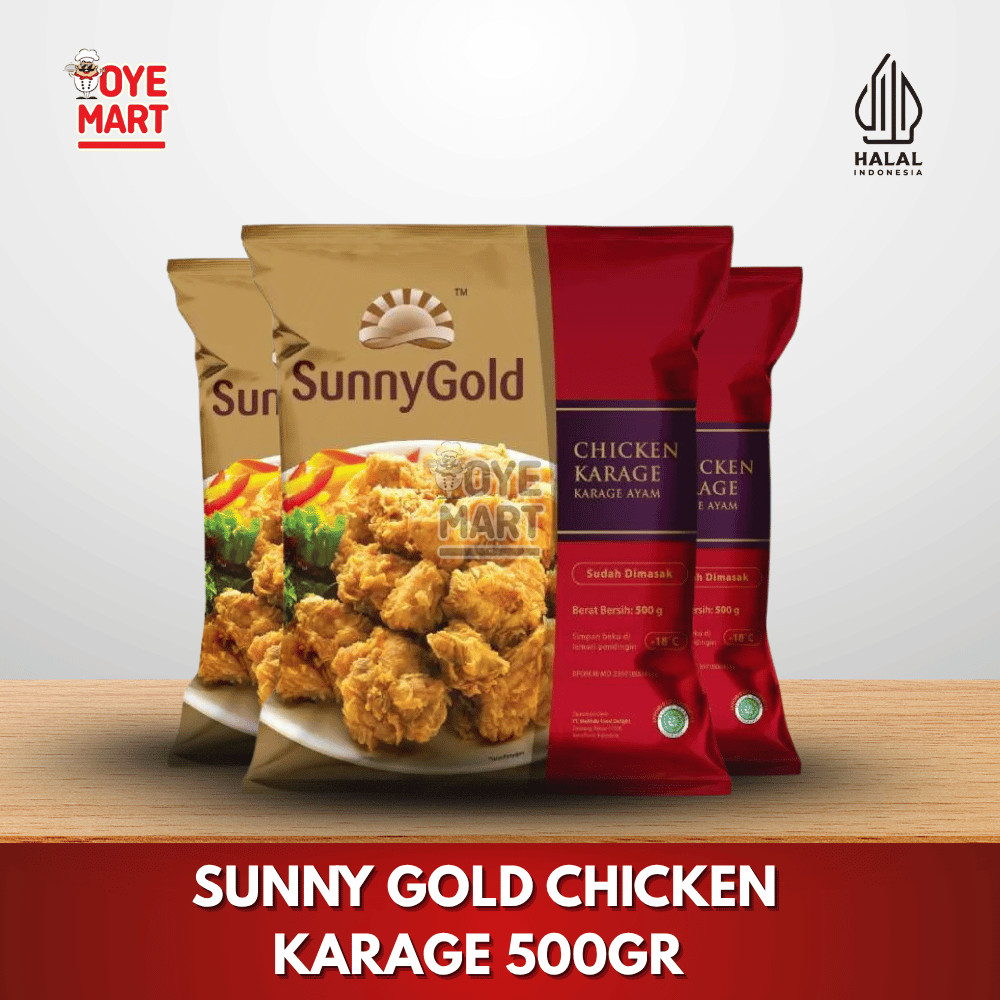 

SUNNY GOLD KARAGE AYAM 500gr